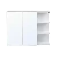 ตู้กระจก PVC MOYA VM-C1402 สีขาว
