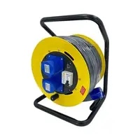 ล้อเก็บสายไฟอุตสหกรรม เพาเวอร์ปลั๊ก ELECKTA ET-BCP30 3600 วัตต์ 30 เมตร สีเหลือง