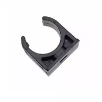 PVC Crab Claw 25 mm. Black (Pack of 10)