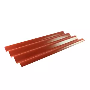 กระเบื้องหลังคา สามลอน โอฬาร แดงรุ่งอรุณ R02 52x120x0.5 ซม.