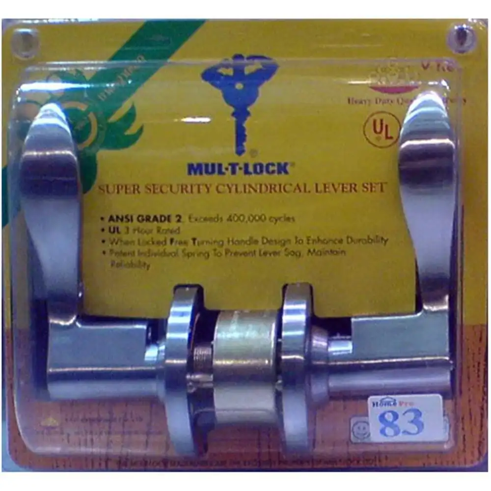 มือจับก้านโยก MUL-T-LOCK DTSC-820 สีสเตนเลส-1
