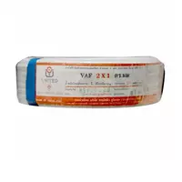 สายไฟ VAF 2x1x20 สีขาว
