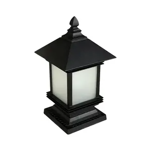 ไฟหัวเสา CARINI 8518F สีดำ (1056207)