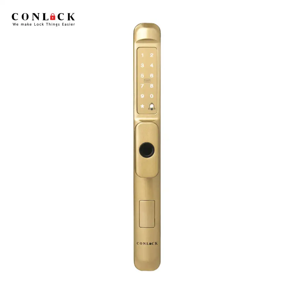 DIGITAL DOOR LOCK CONLOCK CL-X50T PB GOLD-1