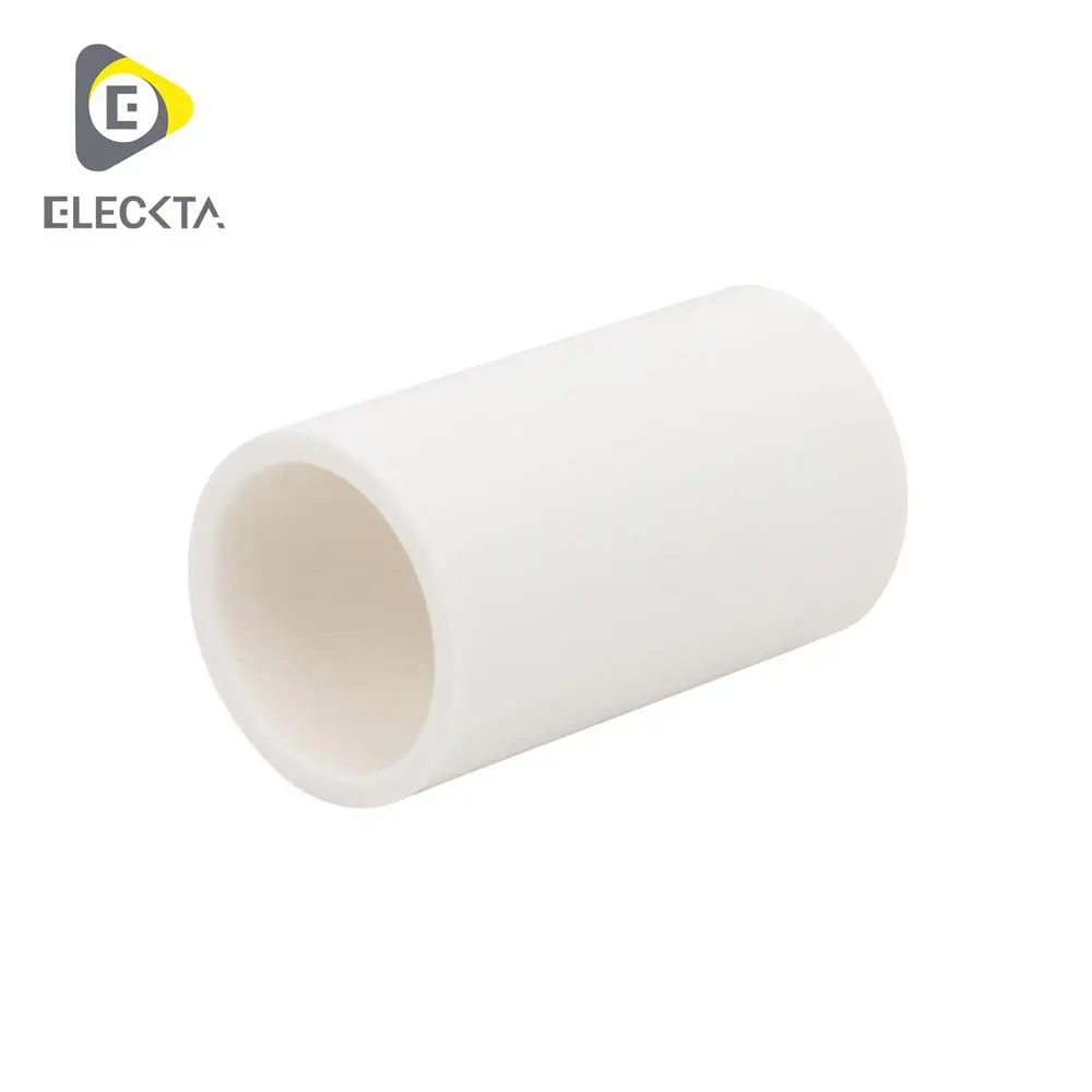 ข้อต่อตรง 16 มม. สีขาว Pack4 ELEK-1