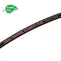 HAKKO E-SJUS-BK ท่อเรซินฟลูออรีนยืดหยุ่น (ETFE) สีดำ (ชนิดนุ่มพิเศษ)