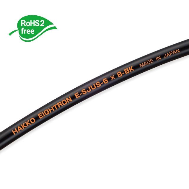 HAKKO E-SJUS-BK ท่อเรซินฟลูออรีนยืดหยุ่น (ETFE) สีดำ (ชนิดนุ่มพิเศษ)-1