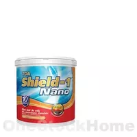 Exterior paint TOA SHIELD-1 NANO BASE B, matte type, 2.5 gallons