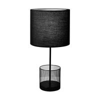 TABLE LAMP MD VT0447-1 CAR FB/MT BK