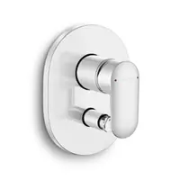 KOHLER K-99472T-4-CP เฉพาะฝาครอบวาล์วผสมฝังกำแพงลงอ่างและยืนอาบ รุ่น Kumin