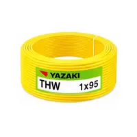สายไฟ THW 95 ตร.มม. สีเหลือง YAZAKI