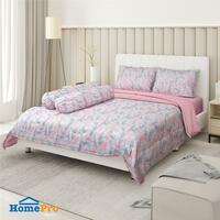 ชุดผ้าปู Q6 HLS GRANADA PINK