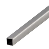 สแตนเลสกล่อง 1 1/2x1 1/2 นิ้ว 316L HL ยาว 6 ม.