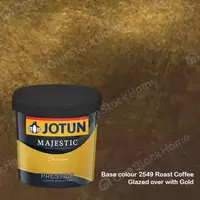 Jotun Majestic Design Prestige 2549 Roast Coffee + Gold