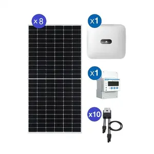 ชุดโซล่าเซลล์ออนกริด พร้อมติดตั้ง 5kW 3 เฟส Premium (1256886)
