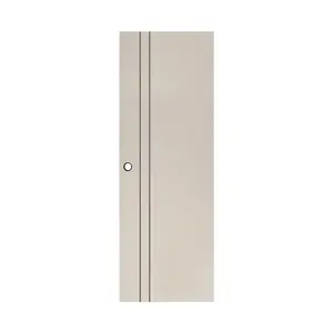ประตูห้องน้ำ UPVC เจาะลูกบิด ECO-DOOR PE3 70x200 ซม. สีแอช-1