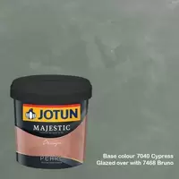Jotun Majestic Design Pearl 7040 Cypress + 7468 Bruno 