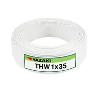 สายไฟ THW 35 ตร.มม. สีขาว YAZAKI