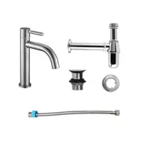 BASIN FAUCET SINGLE L-1000LS (SET)