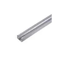 C-shaped rail, model 25X40X1200MM, bronze color