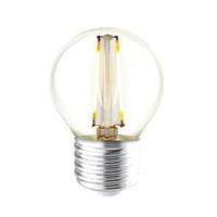 หลอดไฟ LED E27 3W วอร์มไวท์ ทรงปิงปอง LUMAX FILAMENT