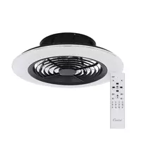 CEILINGLAMP FANLEDTRYNOVA105WI60WCARBK25