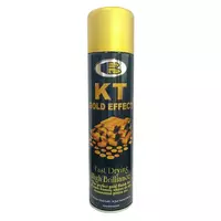 BOSNY KT GOLD EFFECT spray paint #185 SPARKLE gold color 400 cc.