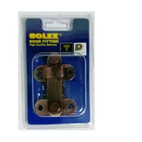 กลอนตัวล็อก SOLEX E3AC 3 นิ้ว สีทองแดงรมดำ