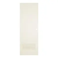 ประตูห้องน้ำ UPVC AZLE BN-01 70X200 ซม. สีขาว เจาะลูกบิด
