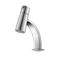 Single faucet for washbasin with LED light, Luminos model, COTTO CT1139A(LED)