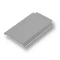 Flat Roof Tile Top Wall Flashing TPI Concrete Tile LUXURIA Orange Peel Bronze