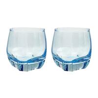 แก้วน้ำ 340ml OCEAN GLASS CHARISMA แพ็ค 2 ใบ ฟ้า