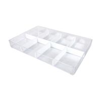 กล่องแบ่ง8ช่อง16.3x24.6x2.9cm TLV605 ใส