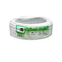 สายไฟ IEC01 THW 1X2.5X100 ม. สีขาว