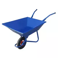 Cement cart, single wheel, Max Chokanuy, 100 kg, blue