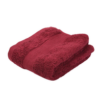 ผ้าขนหนู 15X32 TWILL RED HLS