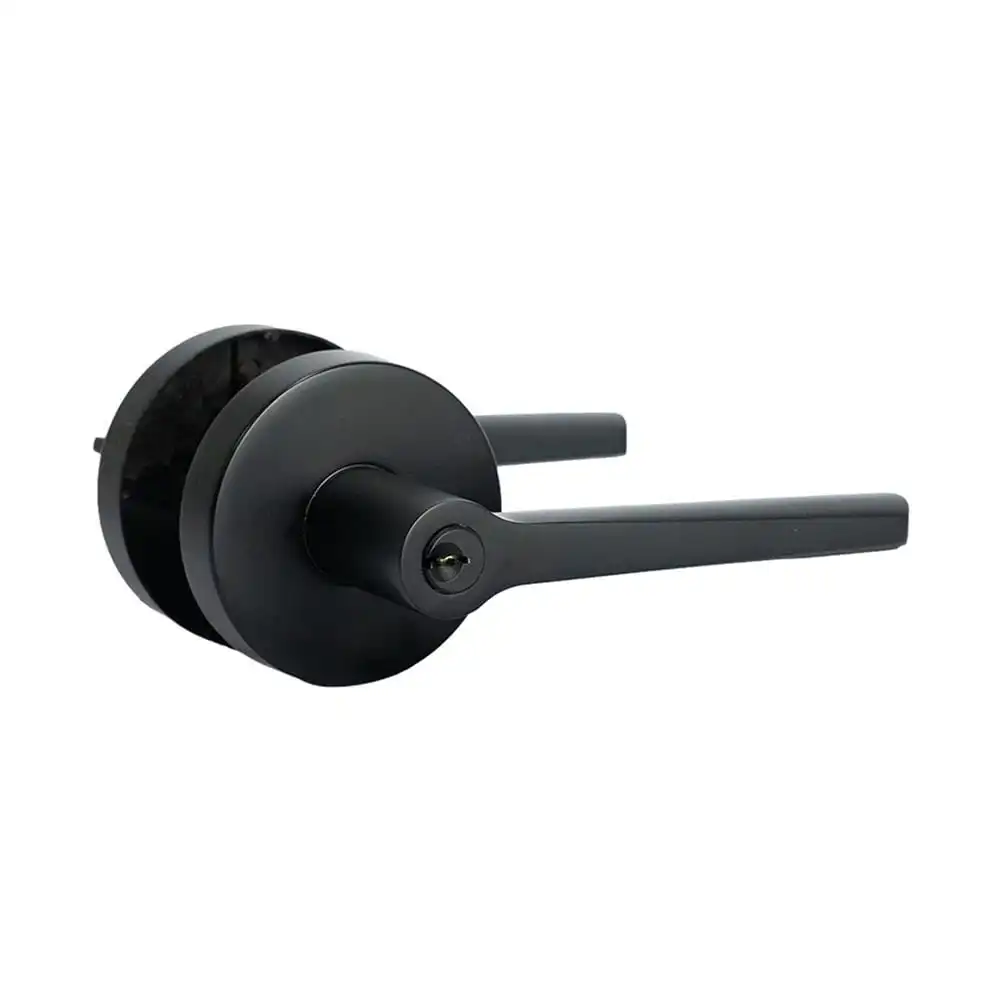 ENTRANCE LEVER YALE YLL-YK-ZN005BLK BLACK-1