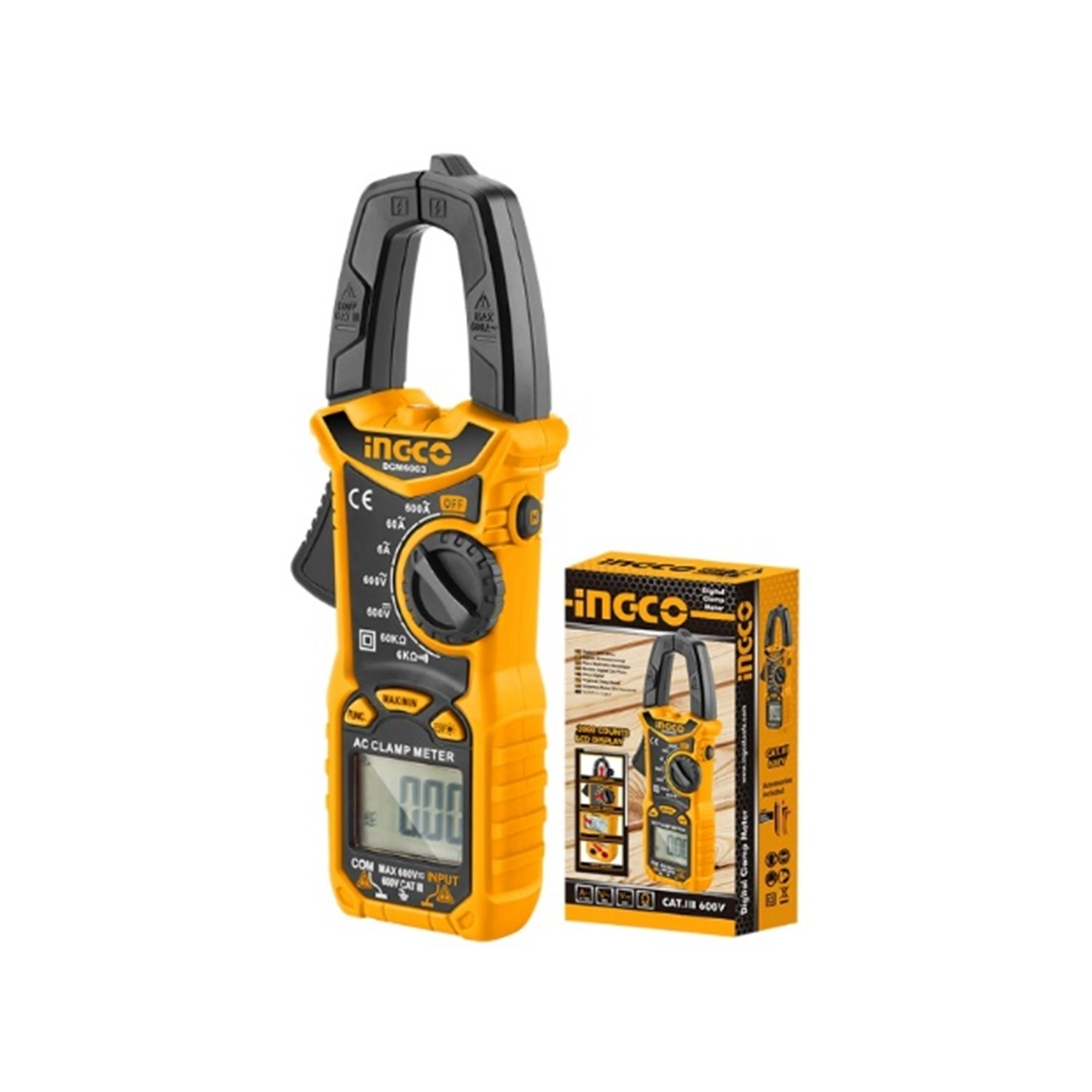 CLAMP METER 6,000 INGCO-1
