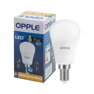 หลอดไฟ LED E14 5W Warm White รุ่น E1P45-E14-5W-WWCTV6-1