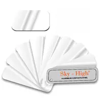 แผ่นอลูมิเนียม คอมโพสิต 3 มม. SkyHigh SH-6320 สีเงินกระจกเงา