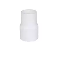 Straight reducer connector 32x25 mm. white