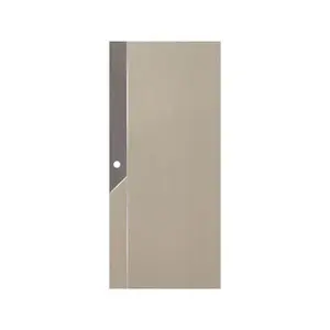 ประตูภายใน WPC เจาะลูกบิด ECO-DOOR WPS1 90x200 ซม. สีครีม ทูโทน (1298113)