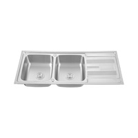 SINK BUILT 2B1D AXIA COMO120 SV