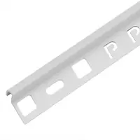 คิ้ว P.V.C PCG 952013 โค้ง9.5mmเทาอ่อน2m