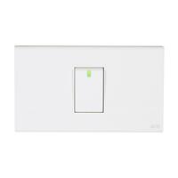SET SWITCH 1WAY 1MODULES 569966 WH EVE