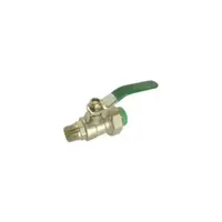 PPR Male Combined Connector Ball Valve Thai PP-R 20 mm x1/2 inch