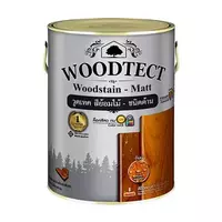 #604 สีย้อมไม้ WOODTECT สีไม้มะค่า ชนิดด้าน