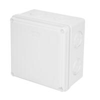 กล่องพลาสติกกันน้ำ 4"X4" ขาว ELE