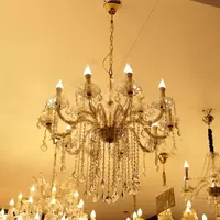 Chandelier 10+5 bulbs, model K9/RM3212 VANEZZA