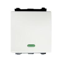 ONE WAY SWITCH 1.5 MODULE BASIC WH ELEK